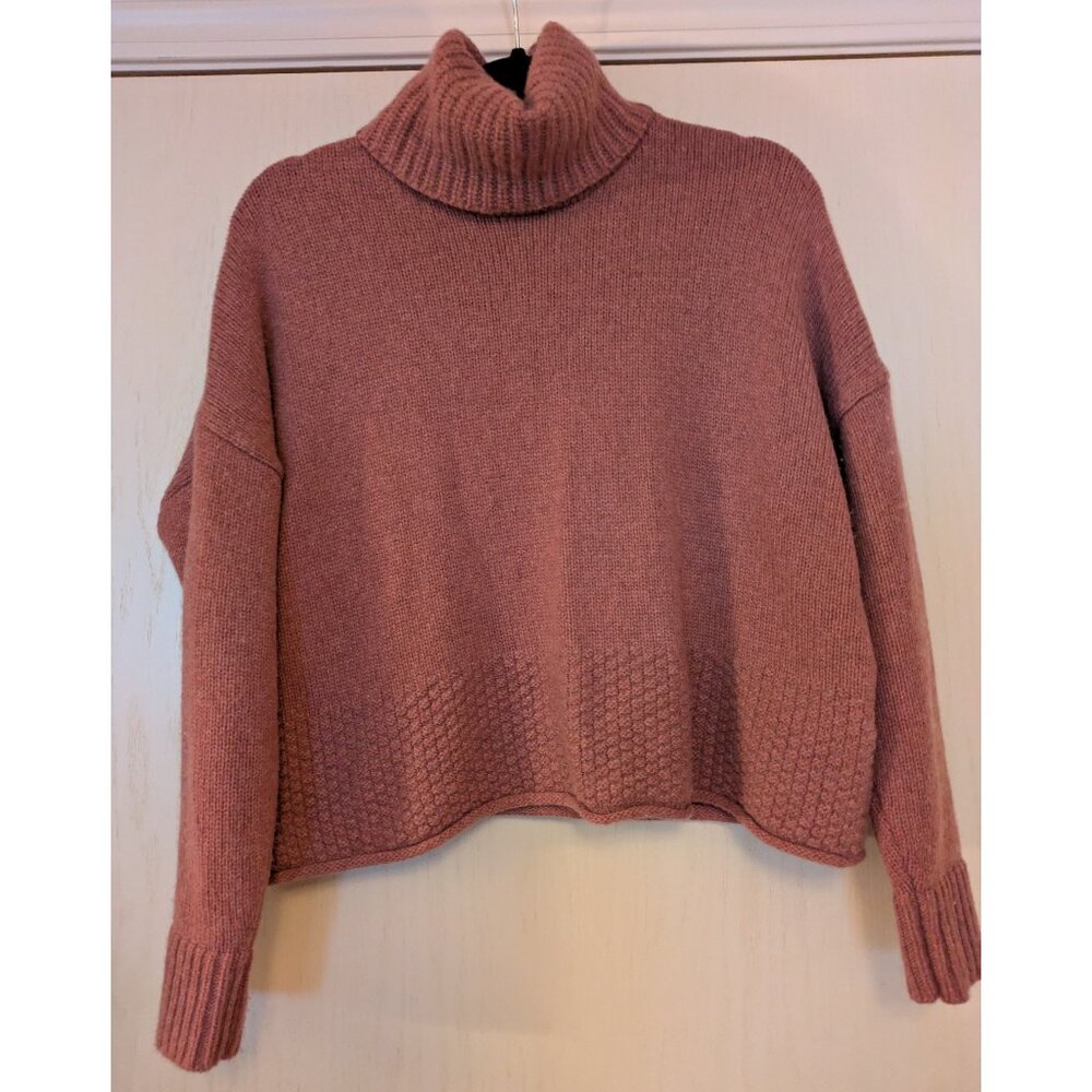 Mauve Madewell Merino Wool Sweater - Small